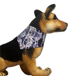 Hand dyed pet bandana